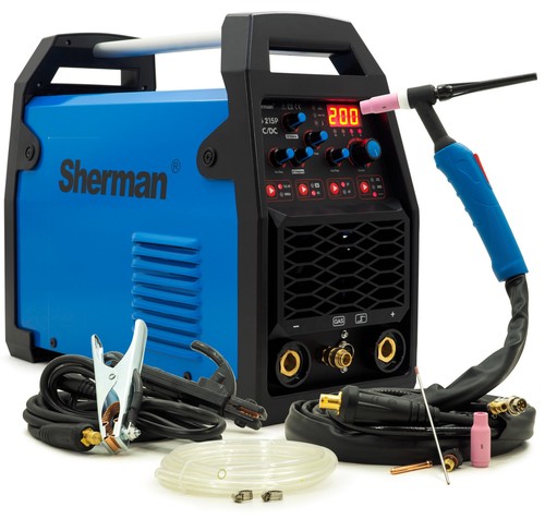 Saldatrice sherman tig 200a - saldatrice,