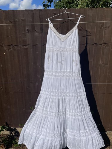 Abito sole donna bianco - abito,