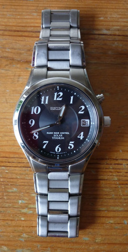 Seiko solar titanium radio - -,
