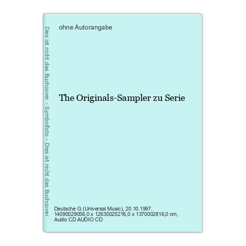 The originals sampler serie - the, originals-sampler