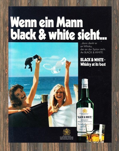 Black white whisky - black,