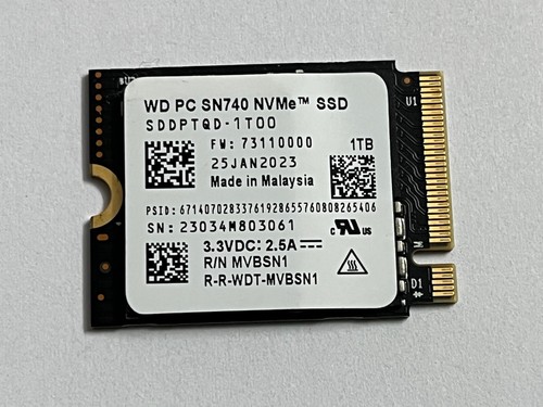 Ssd sn740 2230 1 - 1, tb