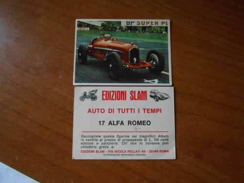 Figurina auto tutti tempi - i,