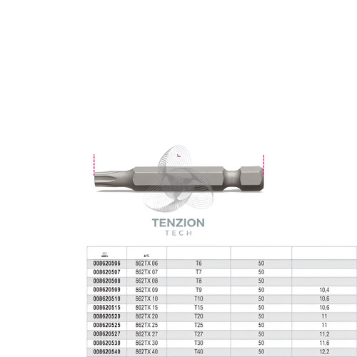 Inserto torx beta 862tx - beta,