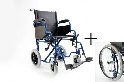 Sedia rotelle pieghevole - sedia, a