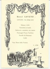 Autentico menu artistico - autentico,