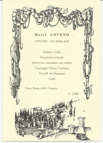 Autentico menu artistico del - autentico,