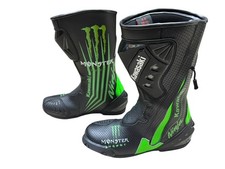Stivali Moto Racing Pelle