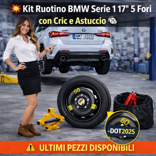 Ruotino scorta bmw - scorta, 17"