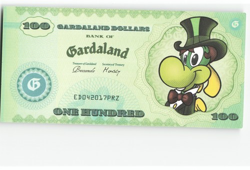 L001 gardaland dollars 100 - dollars,