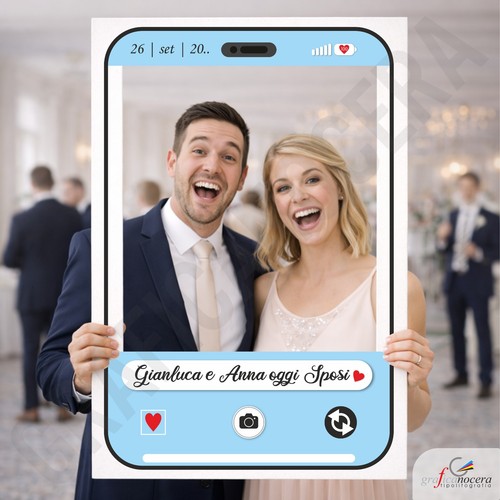 Cornice photo booth - photo,