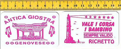 Antica giostra genovese - genovese, di