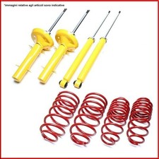 Kit Assetto Sportivo Ammortizzatori Molle Alfa Romeo 145 1997/01 -40mm Benzina
