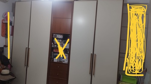 Vendo armadio panna ciliegio - vendo,