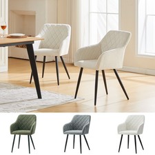 2 sedie sala da pranzo in lino