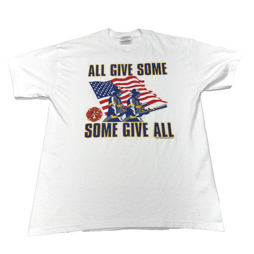 Shirt pompiere uomo media - t-shirt,