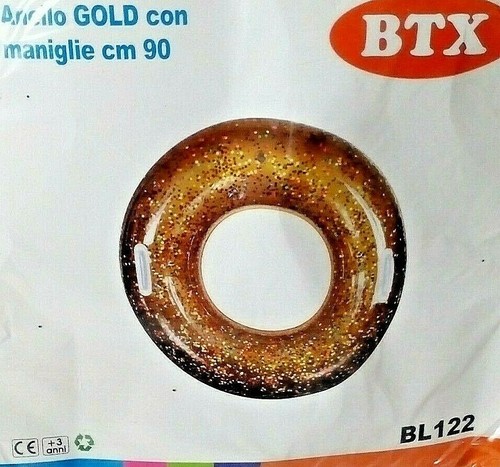 Ciambella salvagente glitter - ciambella,