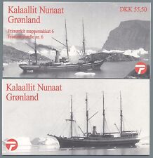 GROENLANDIA - Libretti - 1998 - "NORDEN". La navigazione marittima. Velier MNH**
