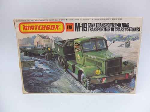Matchbox tank transporter - 19,