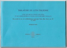 Italian Lute Tablature
