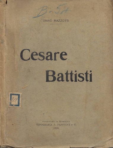 Cesare battisti dario - cesare, battisti.