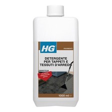 Hg - DETERGENTE PER TAPPETI E TESSUTI D'ARREDO - Rimuove lo Sporco, 1lt