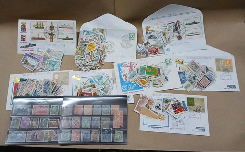 500 francobolli italiani usati - 500,
