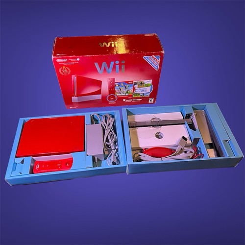 Console nintendo wii red - console,