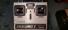 Radiocomando RC Vintage Remote Sanwa Excellence EX II 70P OS Becker Kraft Futaba