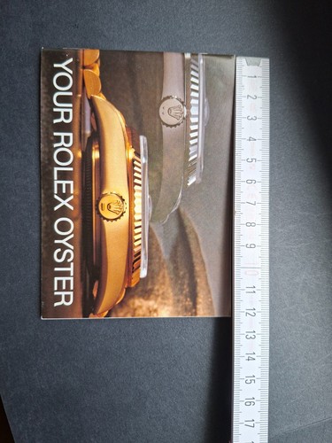 Rolex oyster booklet gmt - rolex,