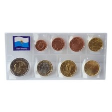 SAN MARINO 2017  SERIE 8 MONETE EURO   IN BLISTER FDC BU UNC