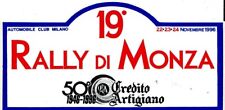 ADESIVO STICKER RALLY MONZA