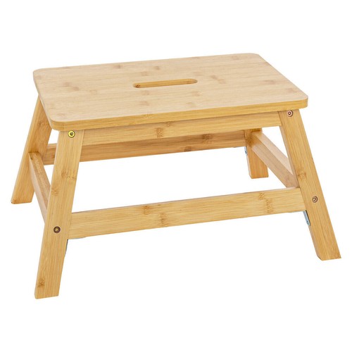 Sgabello legno bamboo 1 - in, bamboo,