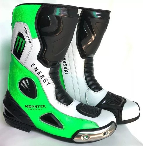 Uomo stivali moto - moto, pelle