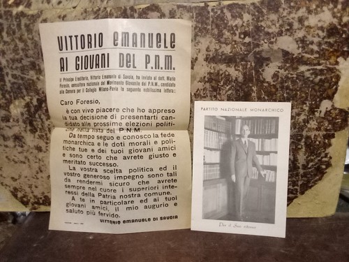 Volantino propaganda più - propaganda,