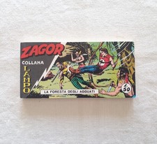 ZAGOR Collana Lampo N°1  - "La Foresta degli Agguati" Striscia anastatica