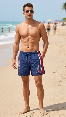 Boxer mare uomo navy - boxer,