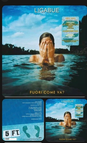 Ligabue fuori come 2 - va, lp