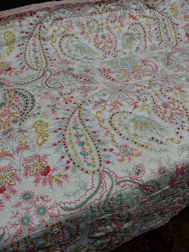 Antica coperta culla - antica,
