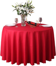 Tovaglia Rotonda Rosso Per