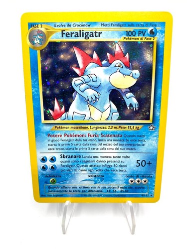 Carta pokemon feraligatr - pokemon,
