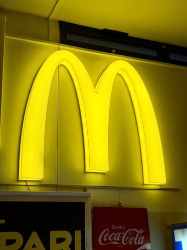 Insegna mcdonald originale - insegna,