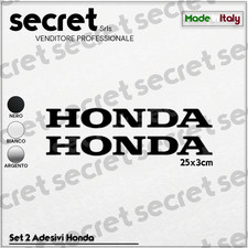 2 Adesivi Honda Sottopedana SH