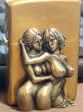 Adesivo 1 pezzo ottone sexy