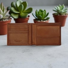 Portafoglio uomo The Bridge in scatola pelle 9 carte 1 finestra ID portamonete RFID 01425601