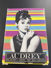 Audrey Hepburn Vintage Playing