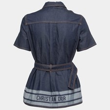 NWT ! Dior Blue Denim Shirt