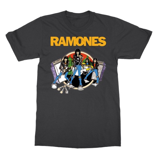 Shirt uomo ufficiale ramones - t-shirt,