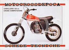DEPLIANT-BROCHURE -PROSPEKT - FANTIC MOTOR CABALLERO 125  CROSS COMPETIZIONE