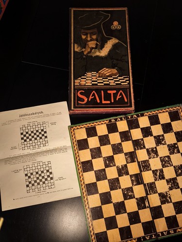 Antico gioco salta 1900 - antico,